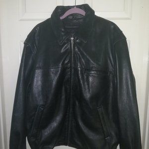 Black American Classics Leather Jacket, Size XL, Slightly Used, Great Condition